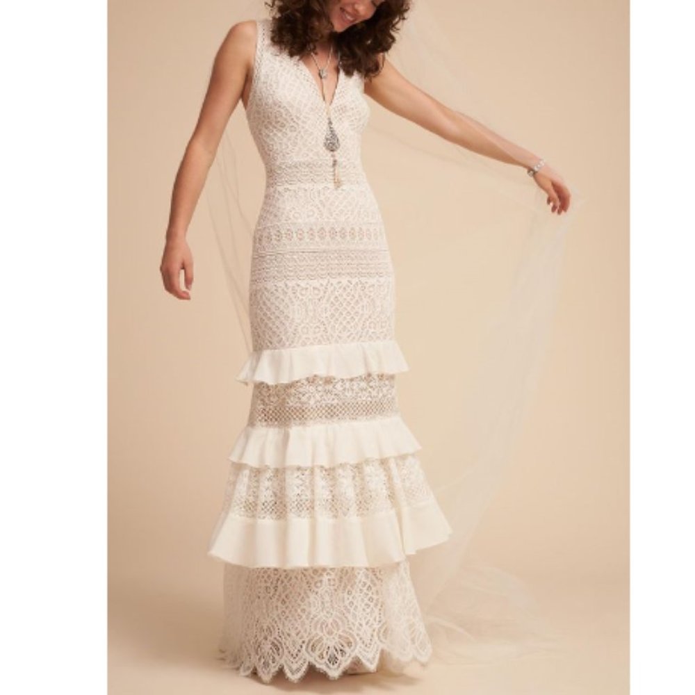 BHLDN Tadashi Shoji Cabriole Wedding Dress